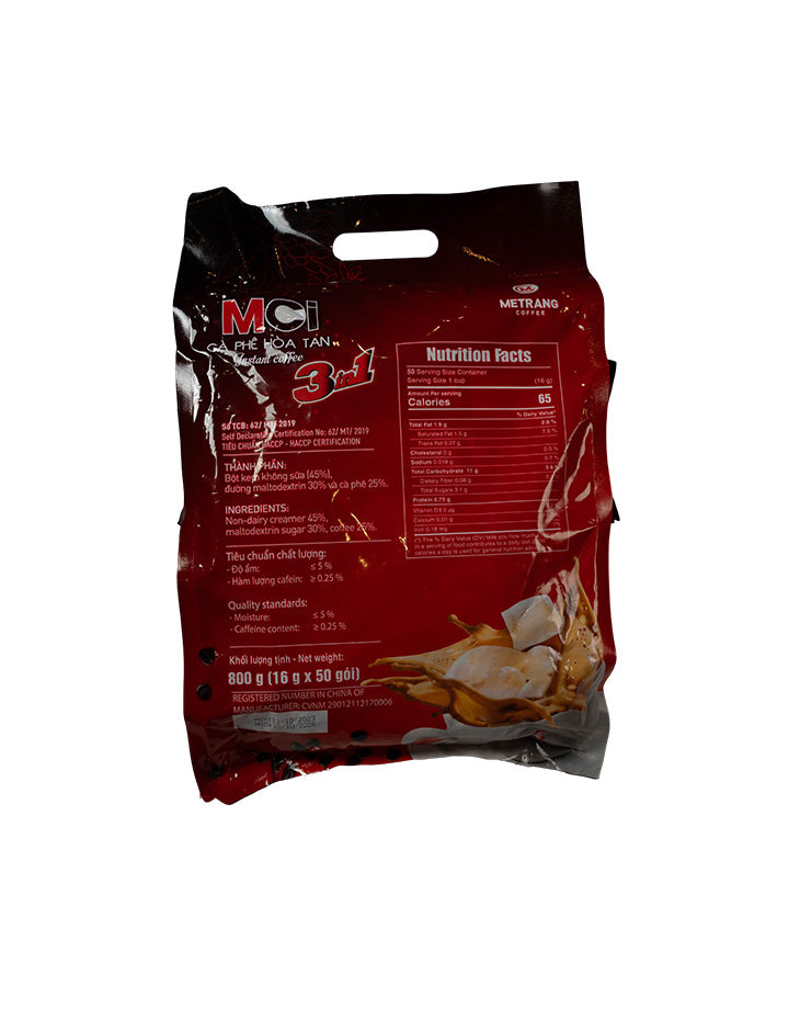 CAFE ME TRANG- Metrang 3 (500gx40 bags)