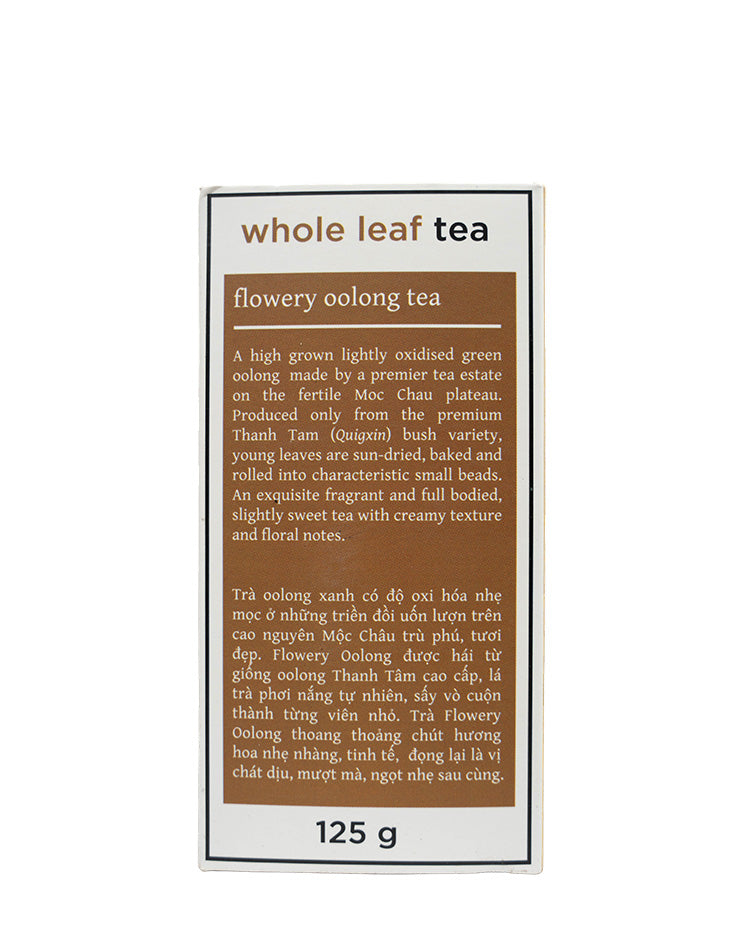 Flowery Oolong Tea. Oolong Tea from Moc Chau, Son La Province - Hatvala 125g