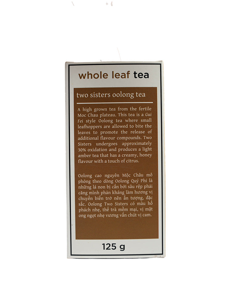 Two Sisters Oolong Tea 125g MOC CHAU, SON LA, Hatvala