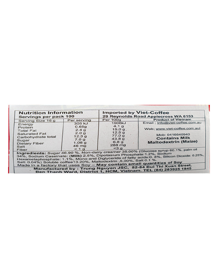 Trung Nguyen - G7 3 in 1 Instant 100 sachet