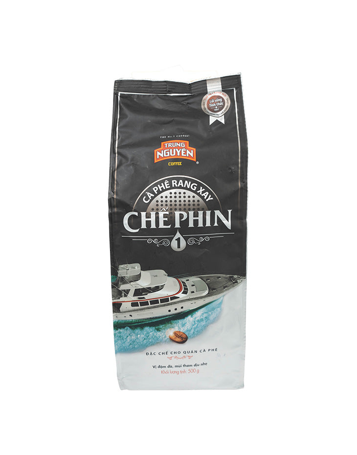 Che Phin 1 (Trung Nguyen) 500g x 5 packs Ground Vietnamese Coffee especially for Phin with shipping included