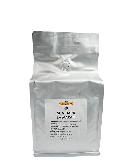 Viet-Coffee- Special Blend Sun-Whole bean 500g