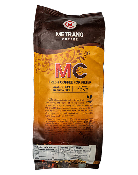 CAFE ME TRANG- Metrang 2 (500gx40 bags)