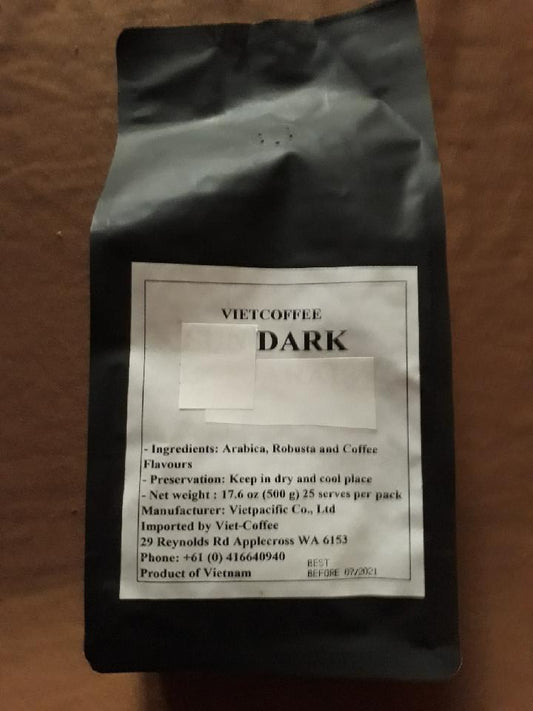 Viet-Coffee- Special Blend Dark -Whole bean 500g