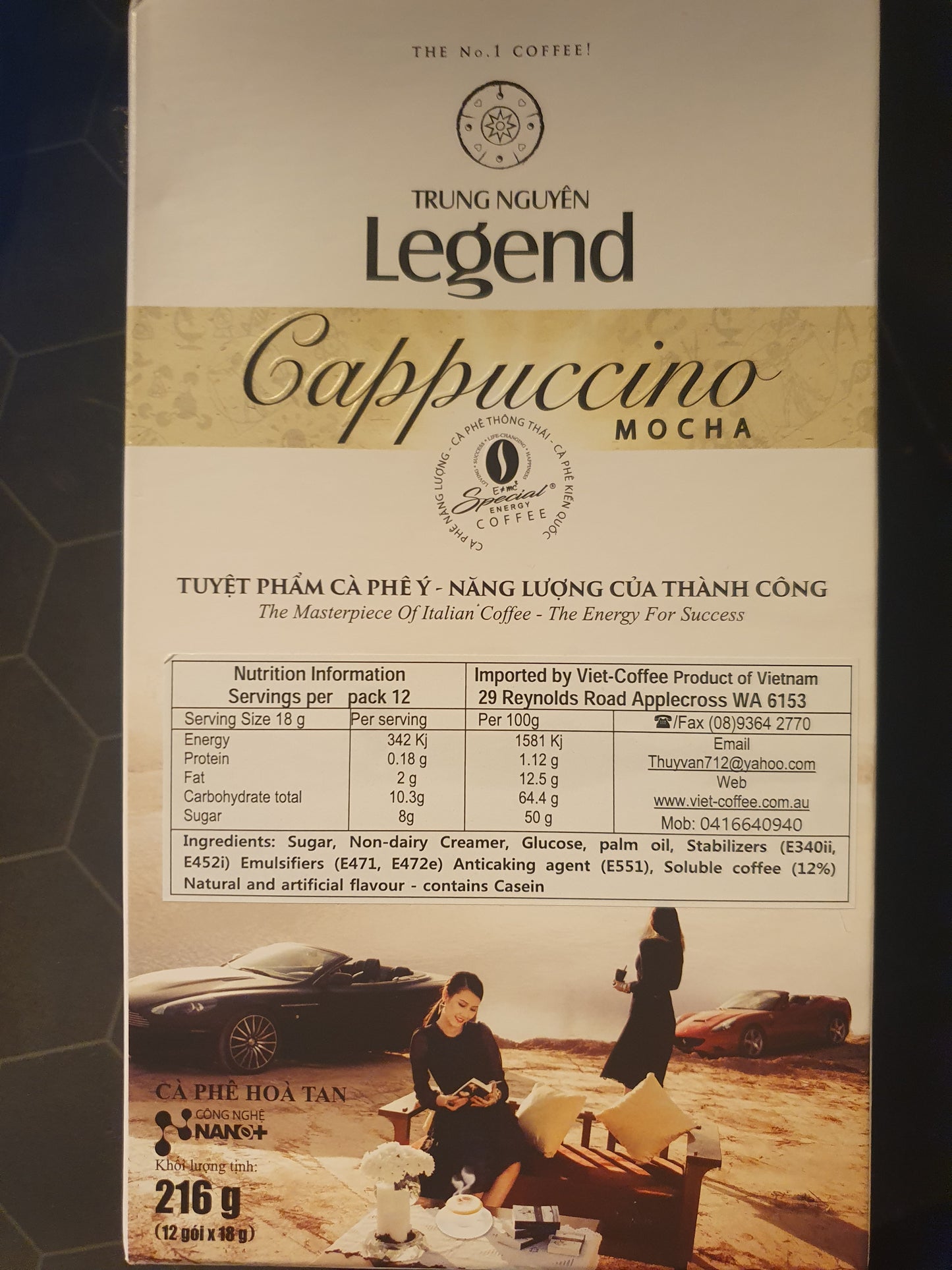 G7 cappuccino - Mocha 12 sachet