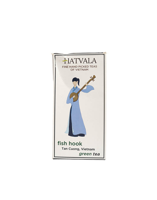 Hatvala Fish hook Green Tea from Tan Coung 100g