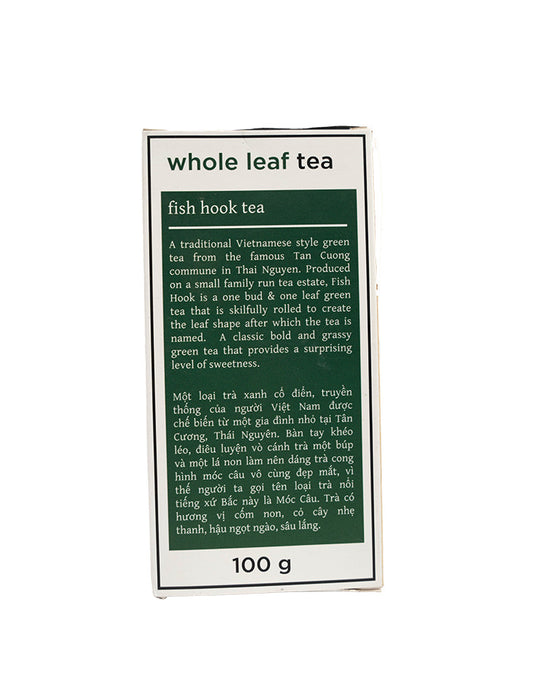 Hatvala Fish hook Green Tea from Tan Coung 100g