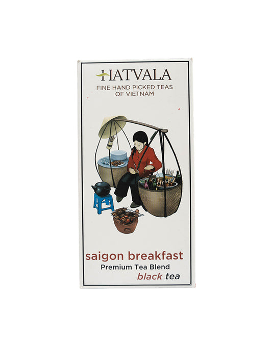 Saigon Breakfast Premium Wild Black Tea from Nghia Lo, Yen Bai Province - Hatvala 100g