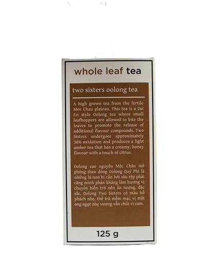 Two Sisters Oolong Tea 125g MOC CHAU, SON LA, Hatvala