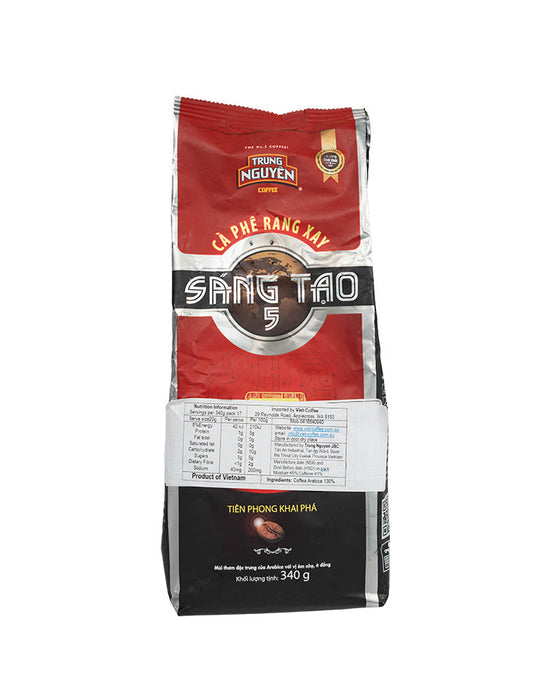 Creative 5  (Sang Tao) 340g x 8 pack including shipping Trung Nguyen Vietnamese style coffee