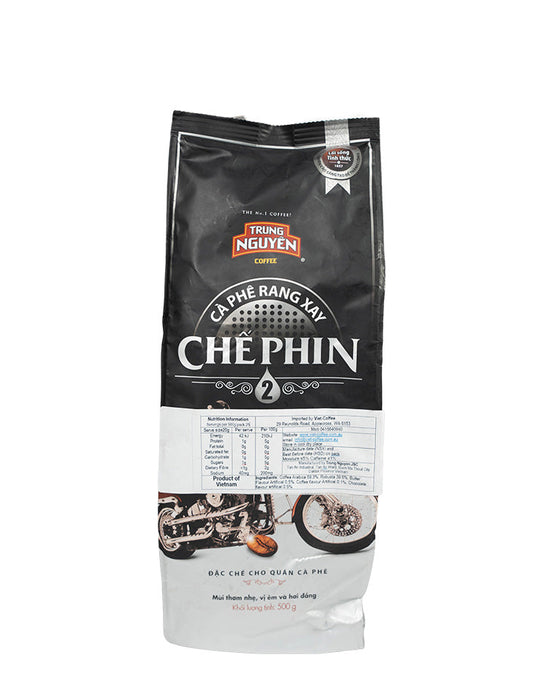 Che Phin 2 (Trung Nguyen) 500g x 5 Ground Vietnamese Coffee Robusta Arabica Blend