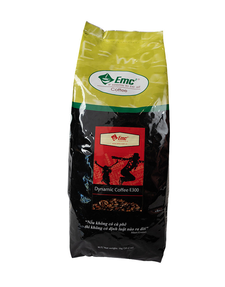 CAFÉ - EMC2 E300 ROBUSTA & MOKA CẦU ĐẤT BEANS (1000G )