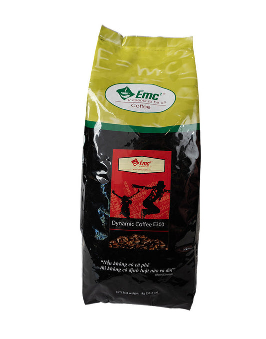 CAFÉ - EMC2 E300 ROBUSTA & MOKA CẦU ĐẤT BEANS (1000G )