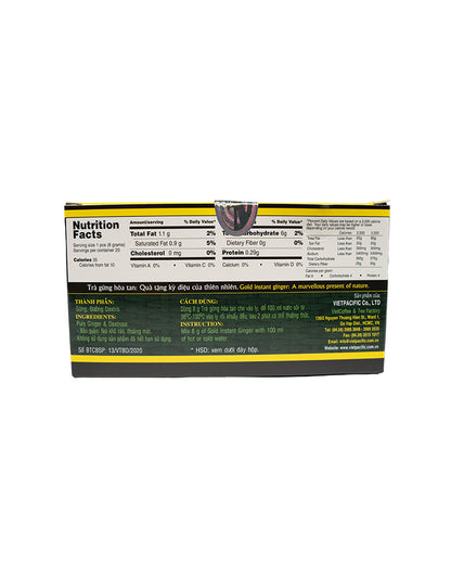 Gold Instant Ginger tea - 20 sachet