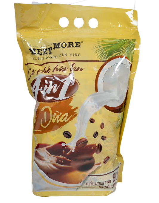 MEETMORE - COCONUT INSTANT COFFEE (900g)