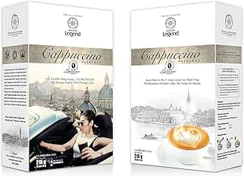 G7 cappuccino - Hazlenut 12 sachet x 4 box in 3kg post pack