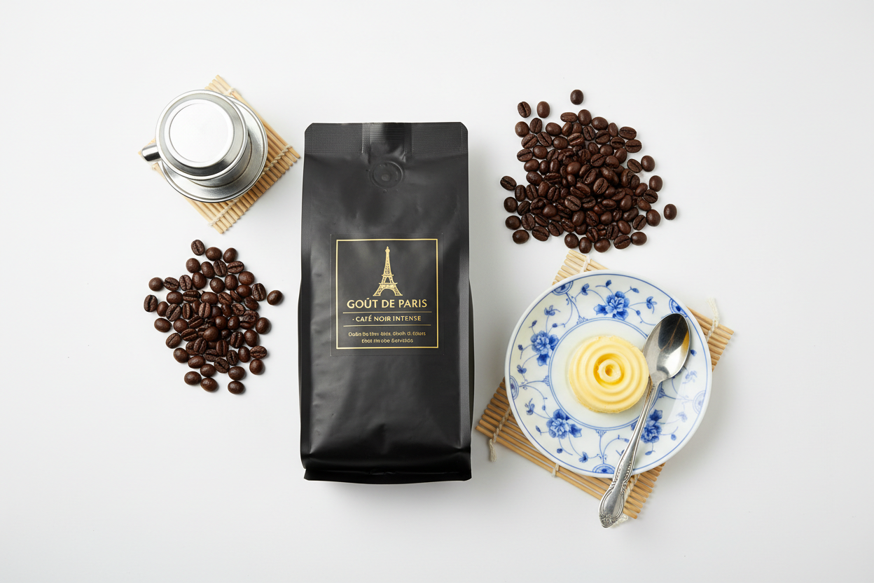 Viet-Coffee-Moka Gout de Paris  250g Vietnamese Ground coffee