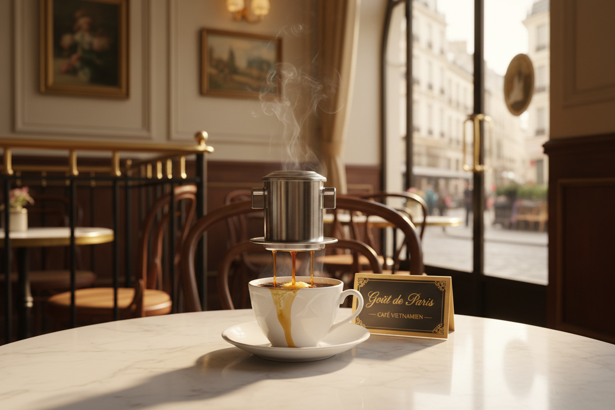 Viet-Coffee-Moka Gout de Paris  250g Vietnamese Ground coffee